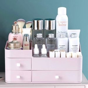 Large capacity makeup or desk organizer with 3 drawers & 8 compartments NEW!